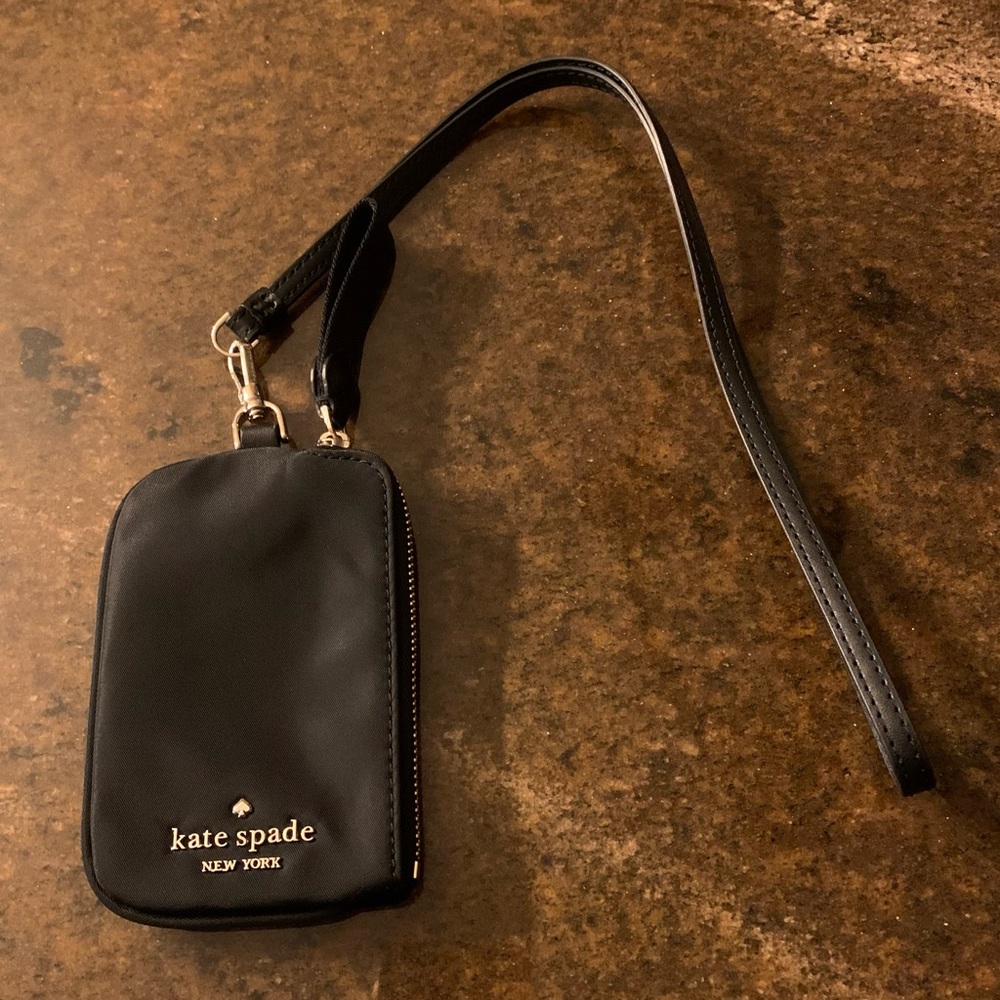 Kate Spade Black Lanyard